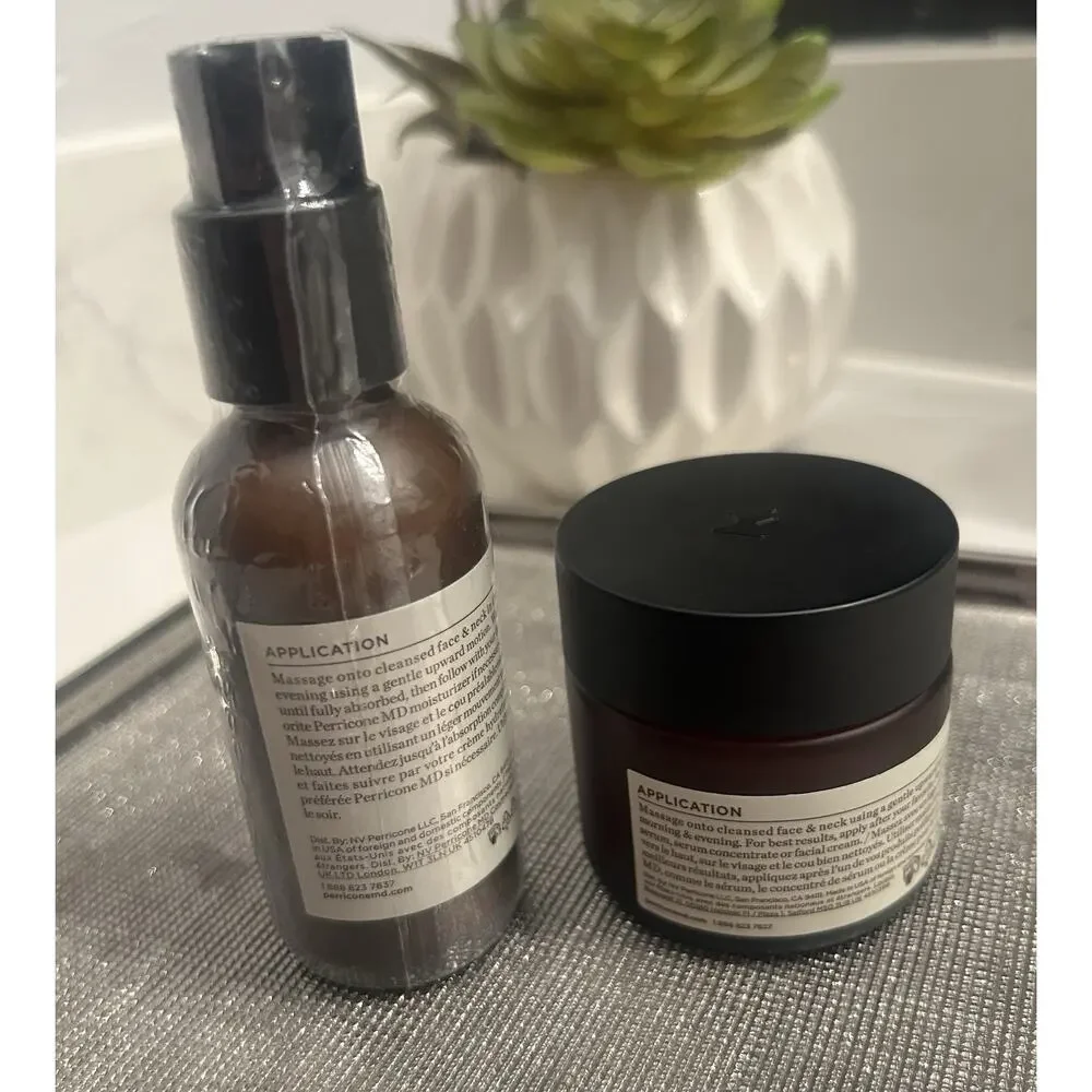 Perricone MD High Potency Classics Firming Moisturizer & Evening Repair Set NEW
